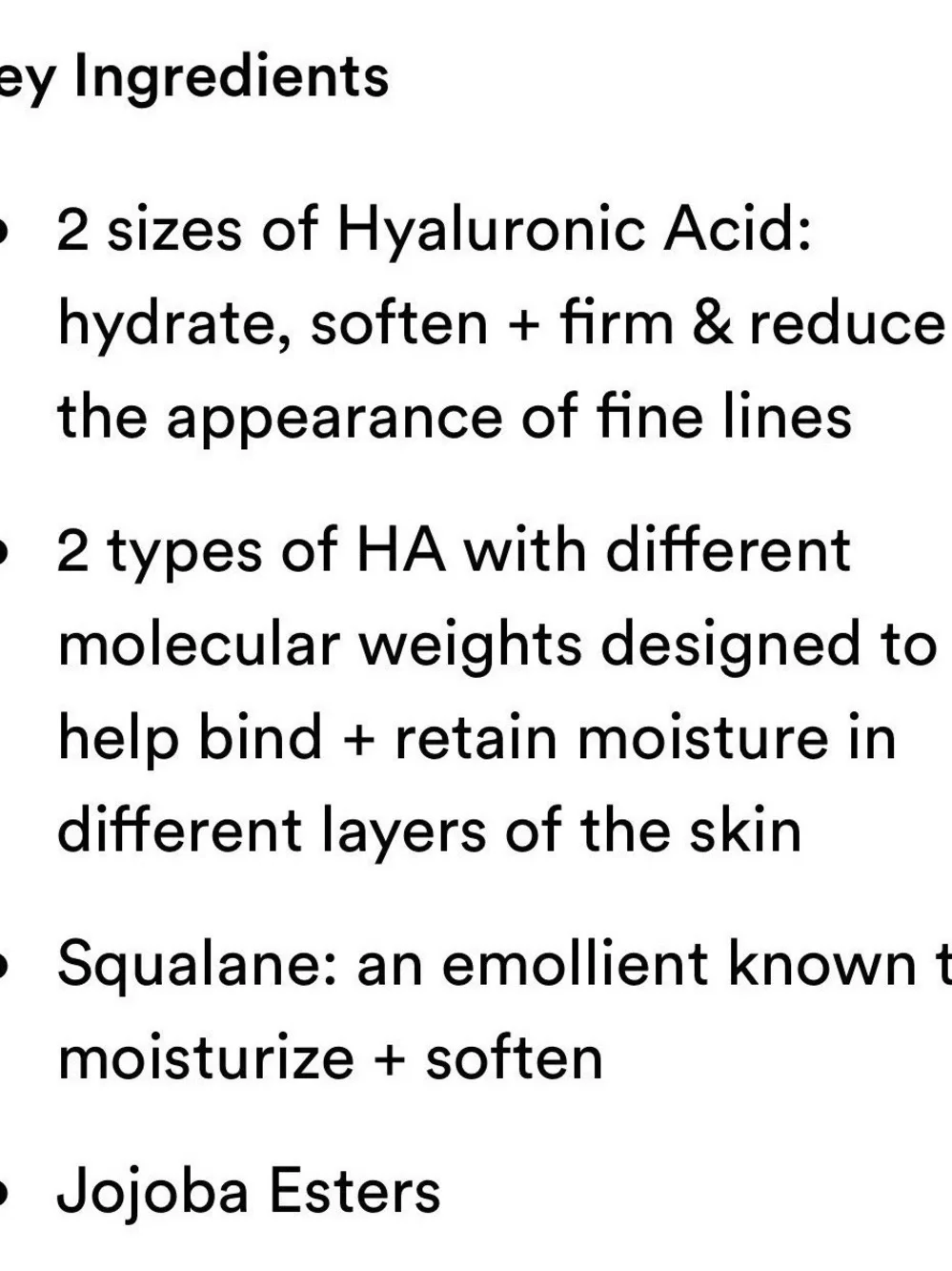 Honest Beauty Hydrogel Cream Mini Size 8ml / 0.27oz each (6pcs)